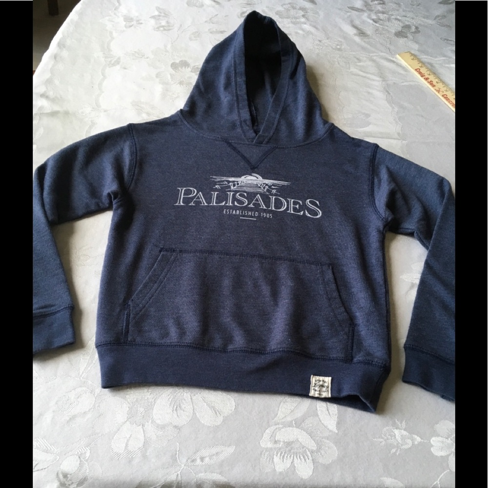 HoodiePalisades Hoodie, Sz.YS, dark Gray, nwot